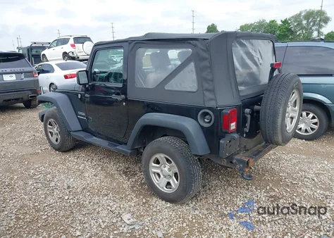 2010 Jeep Wrangler Sport из США, поврежденный, VIN 1J4AA2D17AL169622